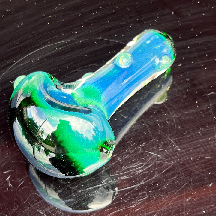 Thick Exp Green Pipe Glass Pipe Chuck Glass   