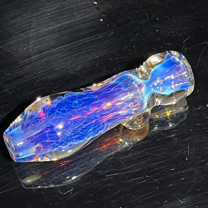 Purple Nebula Chillum Glass Pipe Tako Glass   