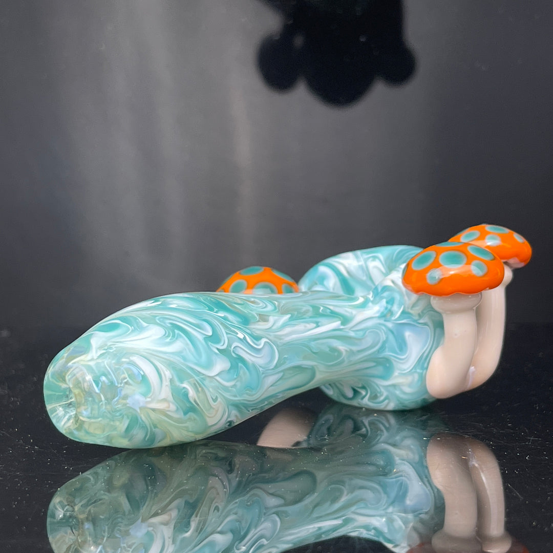 Mushroom Glass Pipe Glass Pipe GXG Studio   