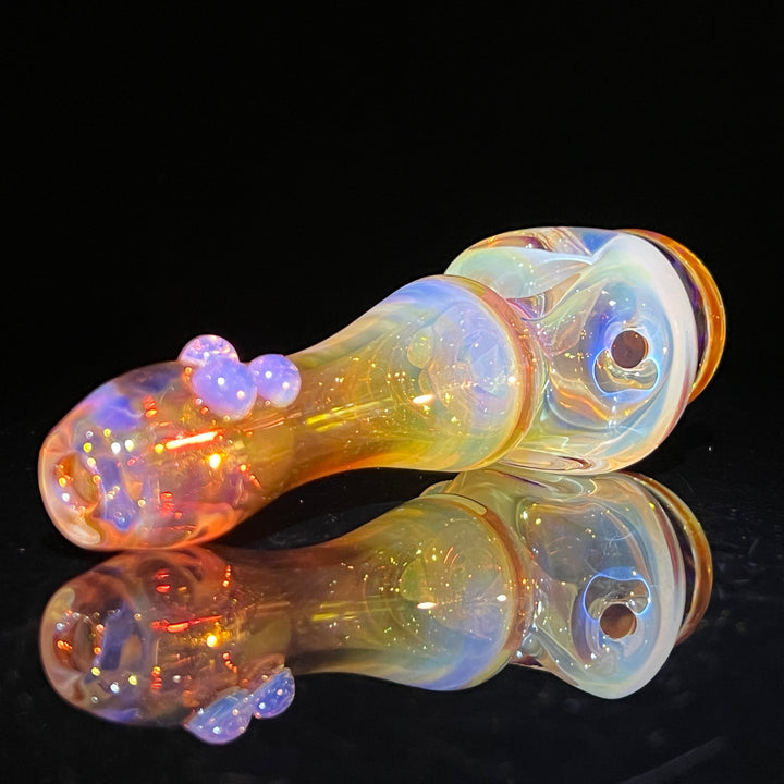 Left Handed Trypophobia Honeycomb Pipe Glass Pipe TG   