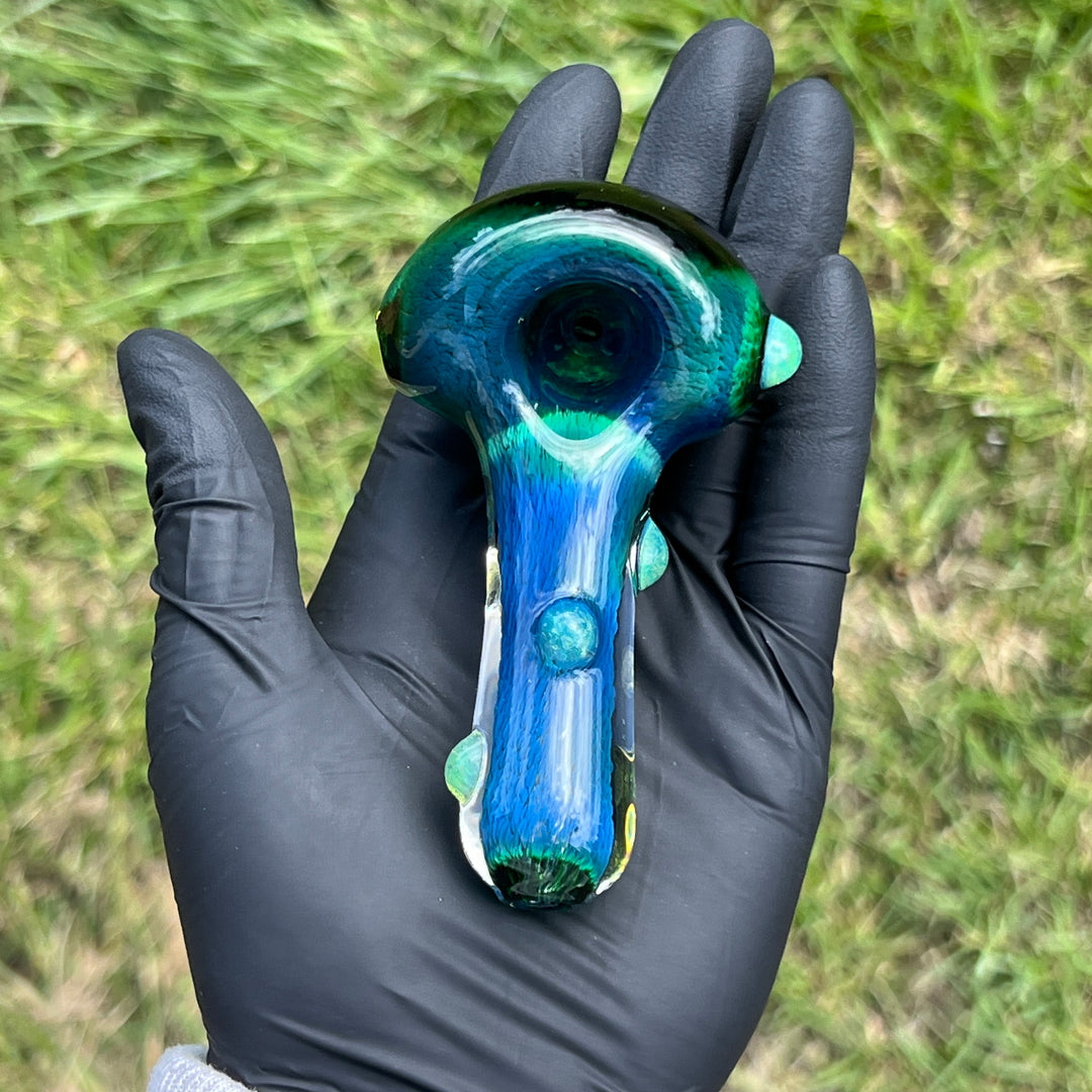 Thick Exp Green Pipe Glass Pipe Chuck Glass   