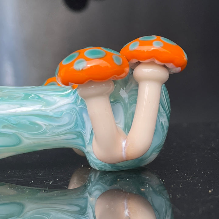 Mushroom Glass Pipe Glass Pipe GXG Studio   