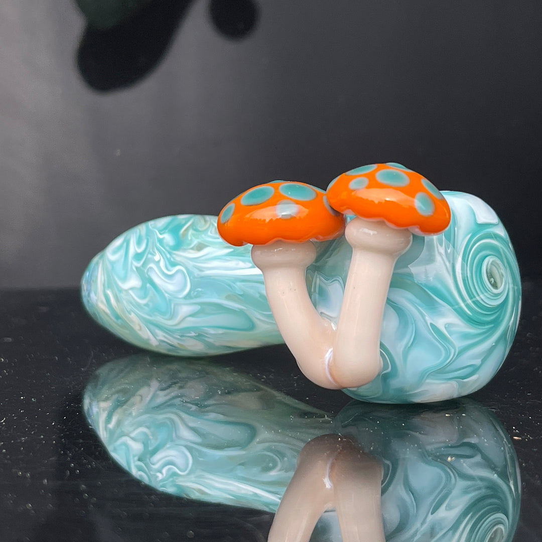 Mushroom Glass Pipe Glass Pipe GXG Studio   