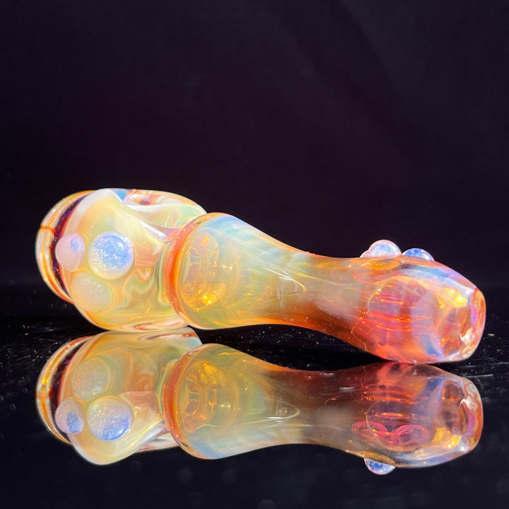 Left Handed Trypophobia Honeycomb Pipe Glass Pipe TG   