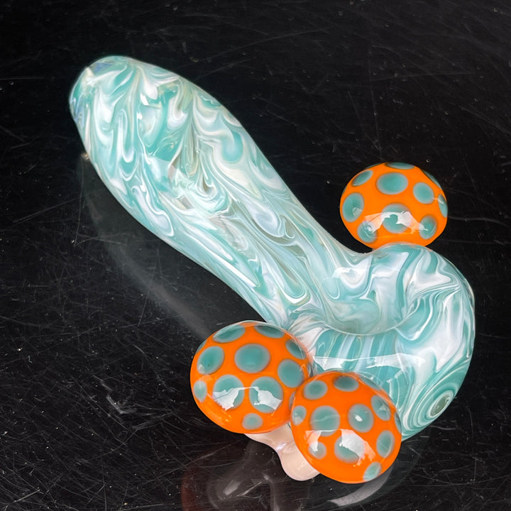 Mushroom Glass Pipe Glass Pipe GXG Studio   