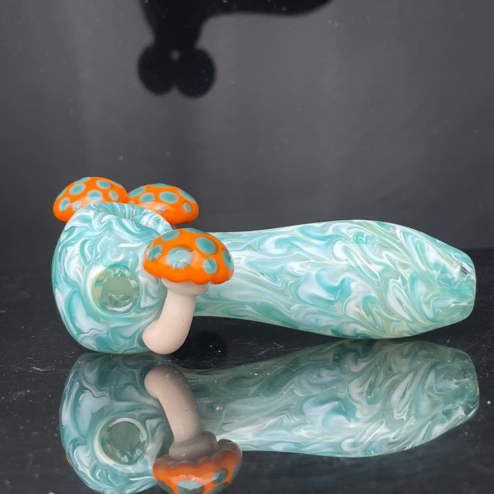 Mushroom Glass Pipe Glass Pipe GXG Studio   