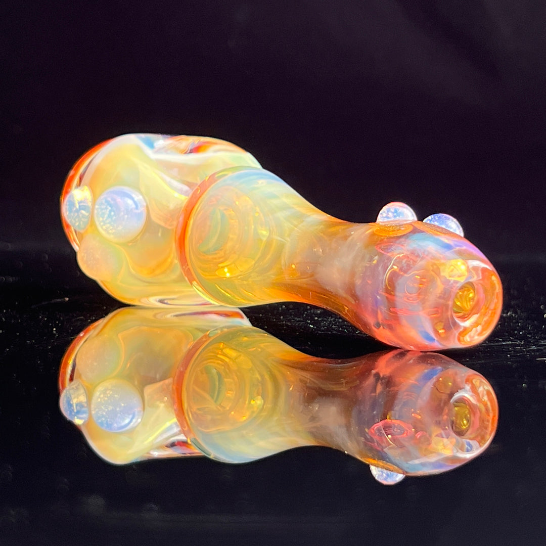 Left Handed Trypophobia Honeycomb Pipe Glass Pipe TG   