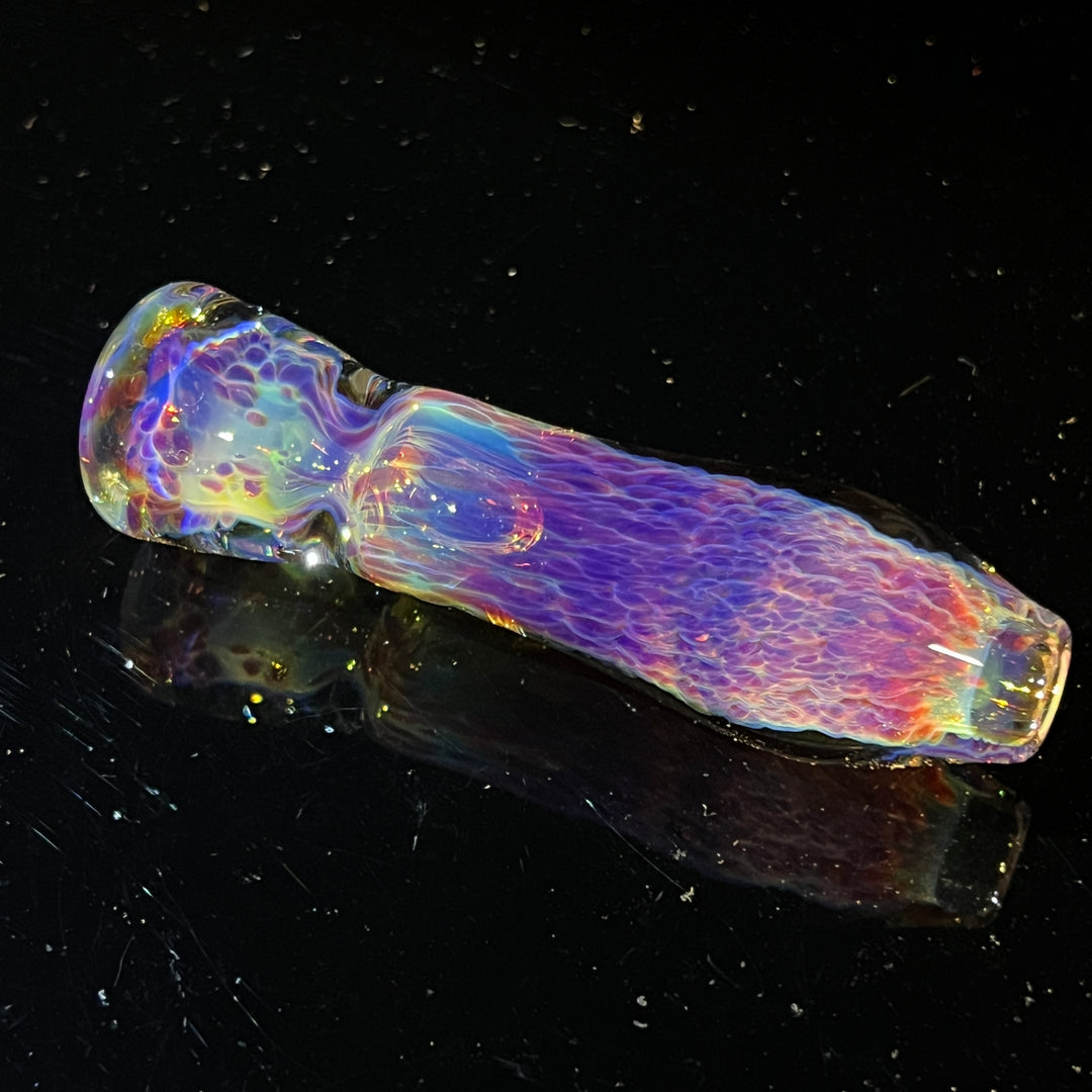 Purple Nebula Chillum Glass Pipe Tako Glass   