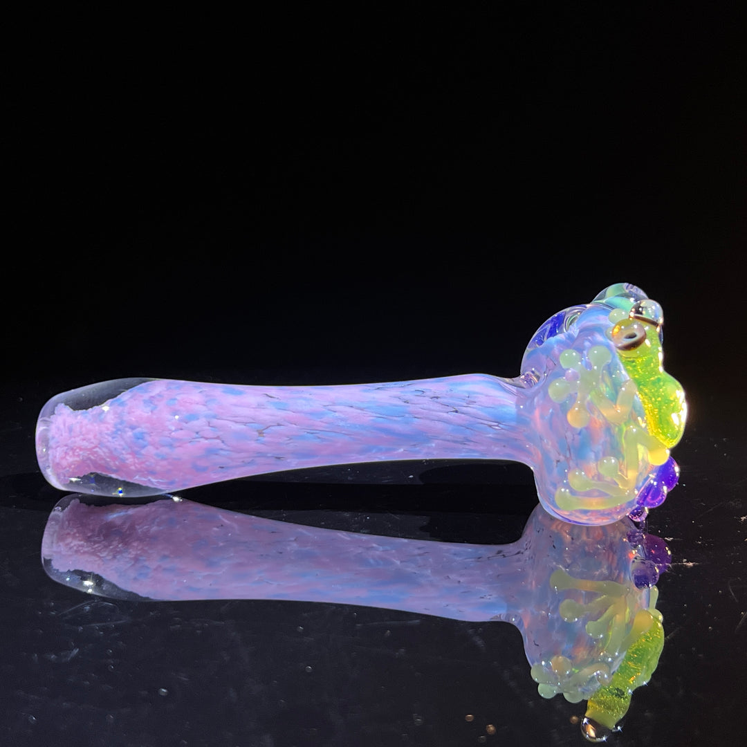 Fancy Frog Spoon Glass Pipe Beezy Glass   