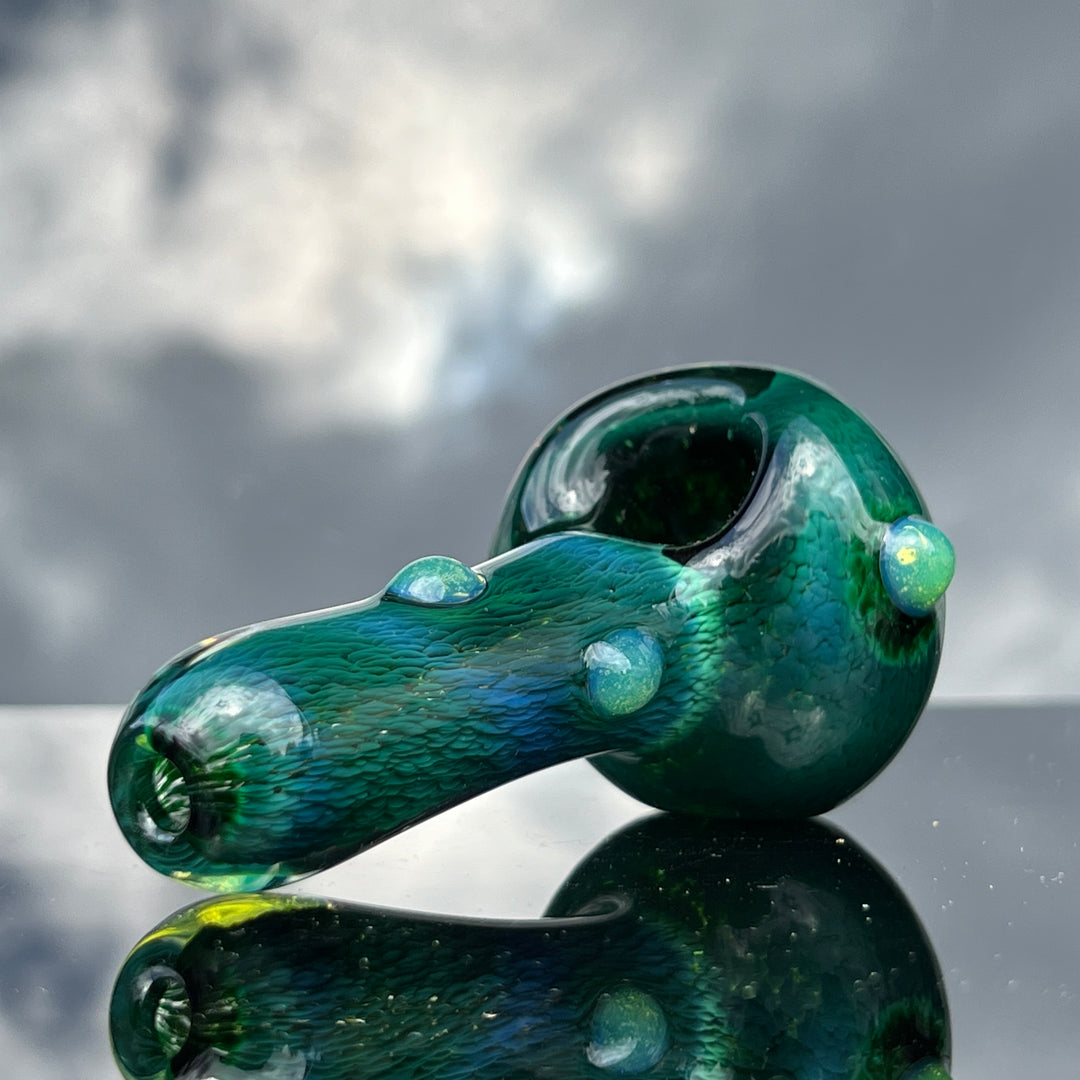 Thick Exp Green Pipe Glass Pipe Chuck Glass   