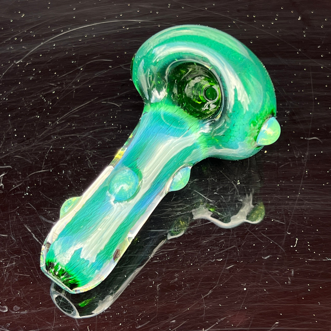 Thick Exp Green Pipe Glass Pipe Chuck Glass   