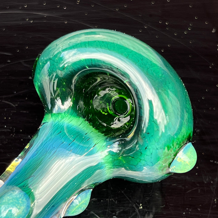 Thick Exp Green Pipe Glass Pipe Chuck Glass   