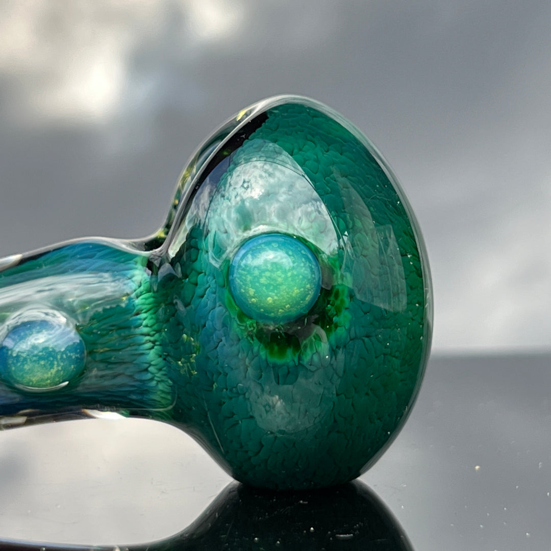 Thick Exp Green Pipe Glass Pipe Chuck Glass   