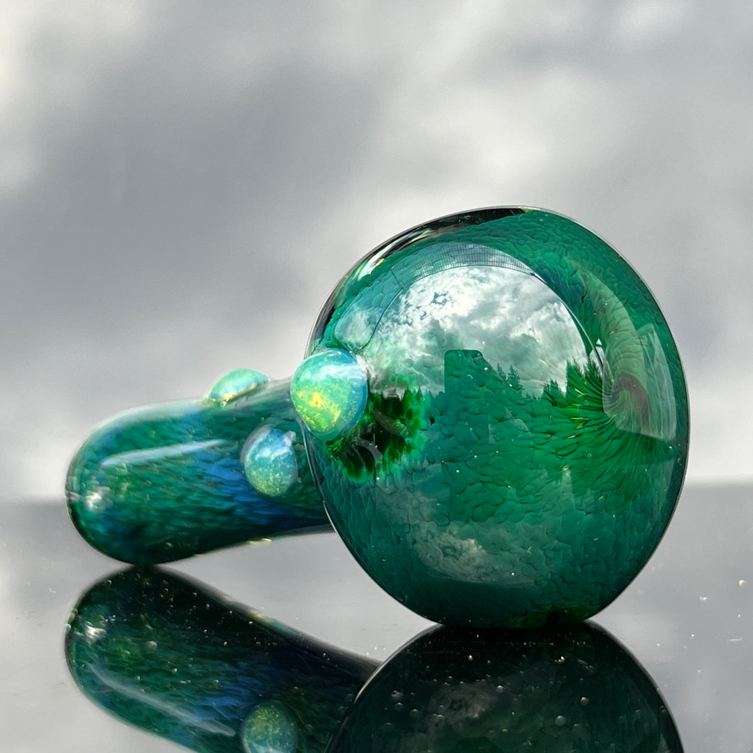 Thick Exp Green Pipe Glass Pipe Chuck Glass   