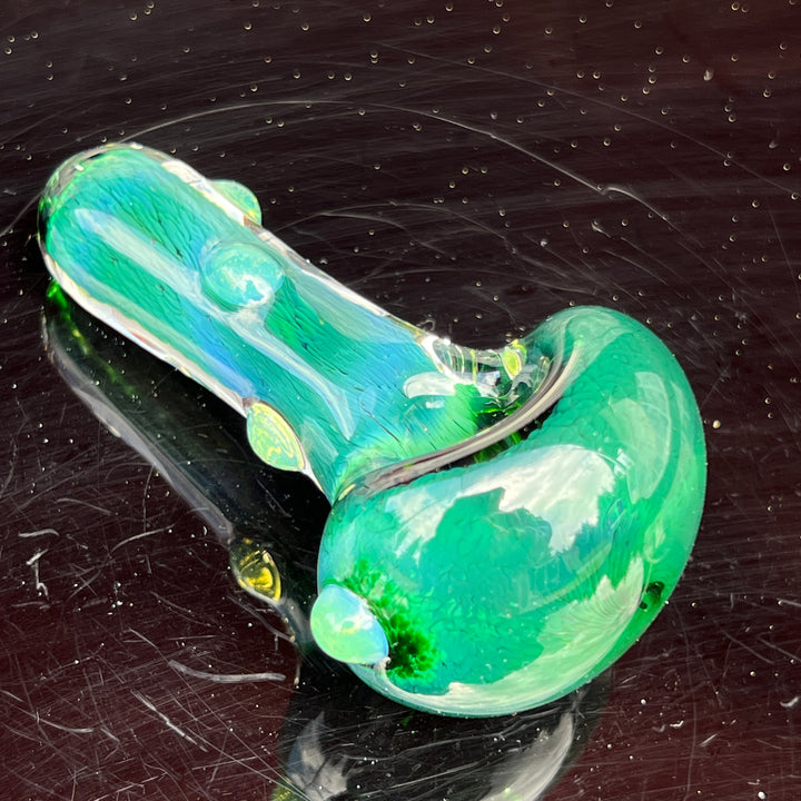 Thick Exp Green Pipe Glass Pipe Chuck Glass   