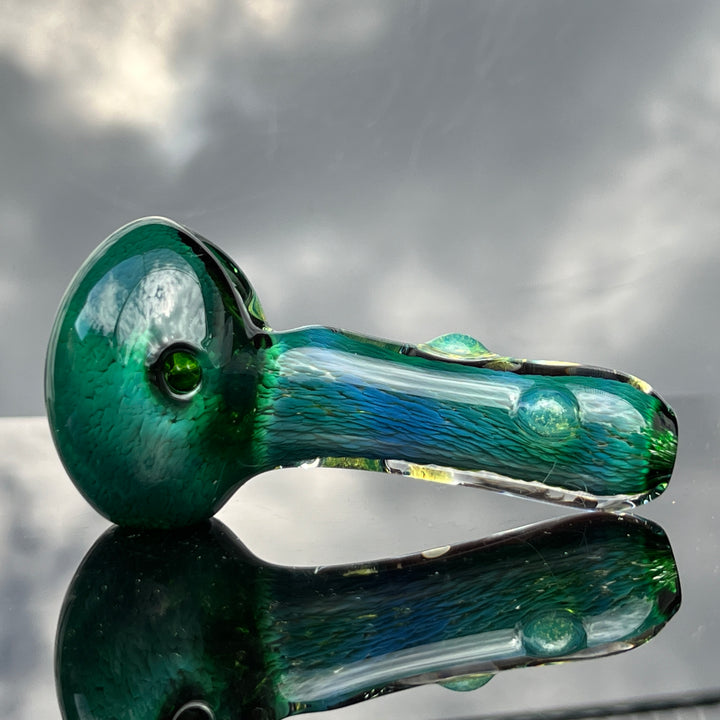 Thick Exp Green Pipe Glass Pipe Chuck Glass   