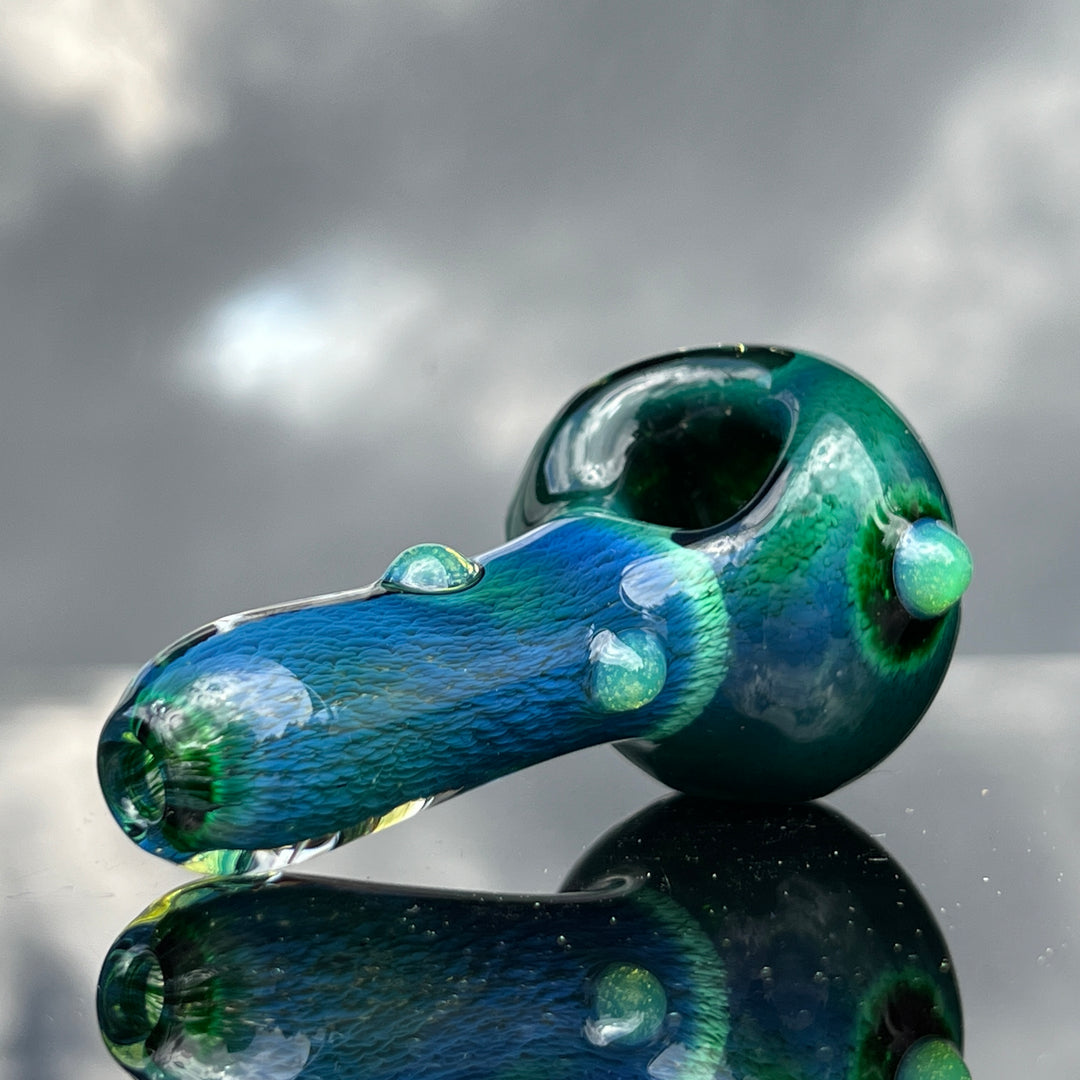 Thick Exp Green Pipe Glass Pipe Chuck Glass   