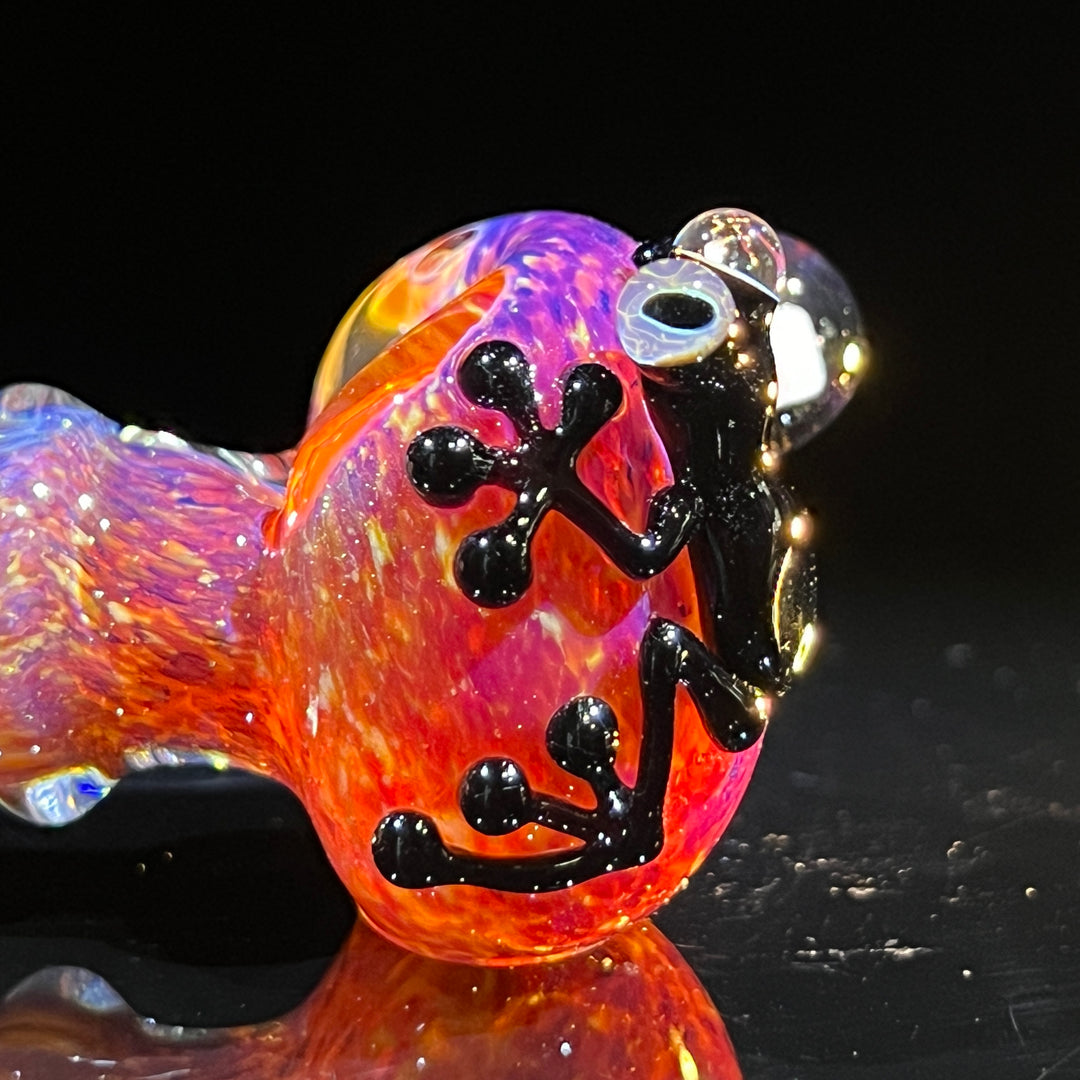 Fancy Opal Frog Spoon Glass Pipe Beezy Glass   