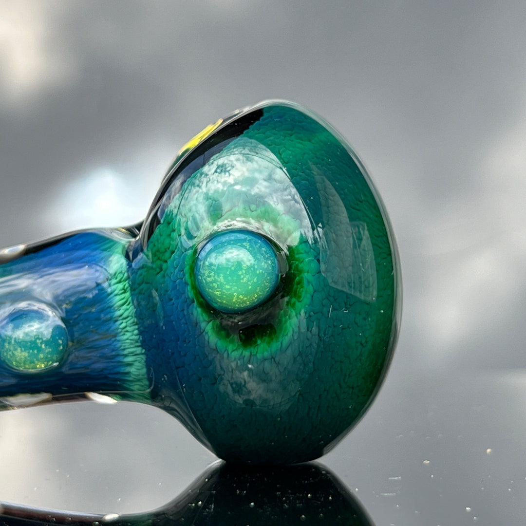 Thick Exp Green Pipe Glass Pipe Chuck Glass   