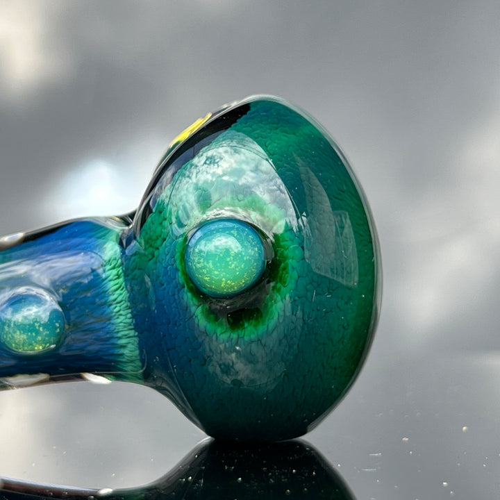 Thick Exp Green Pipe Glass Pipe Chuck Glass   