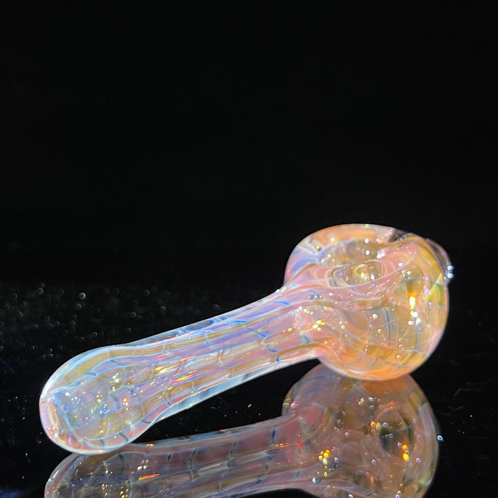 Coil I.O. Fumed Spoon Glass Pipe Schutz Glass   