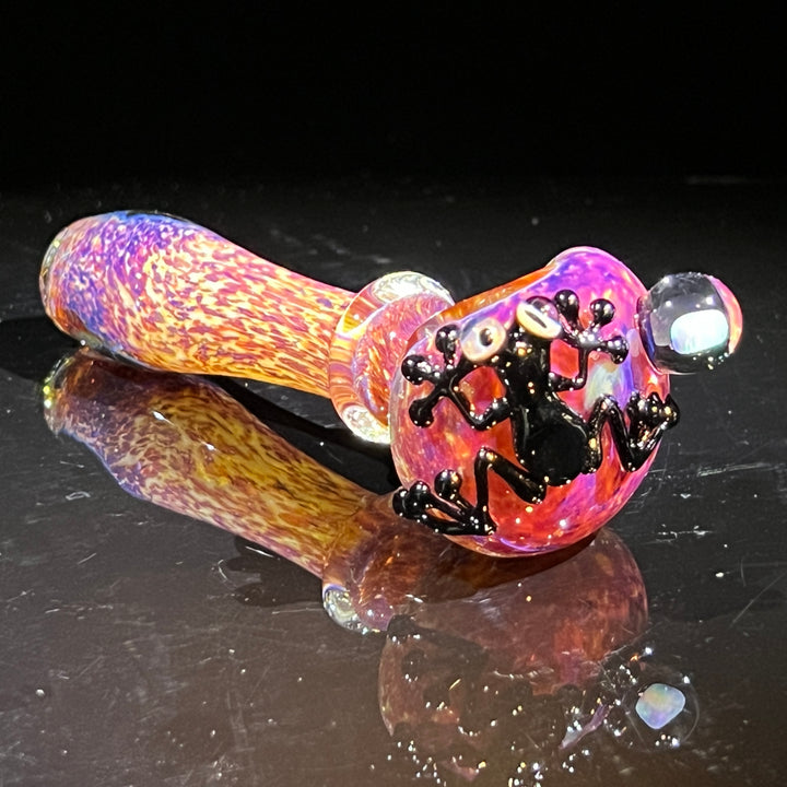 Fancy Opal Frog Spoon Glass Pipe Beezy Glass   