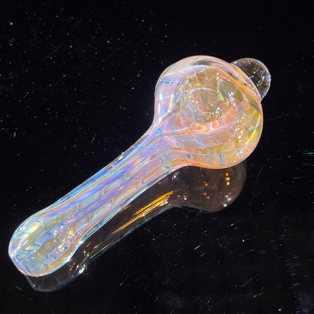 Coil I.O. Fumed Spoon Glass Pipe Schutz Glass   