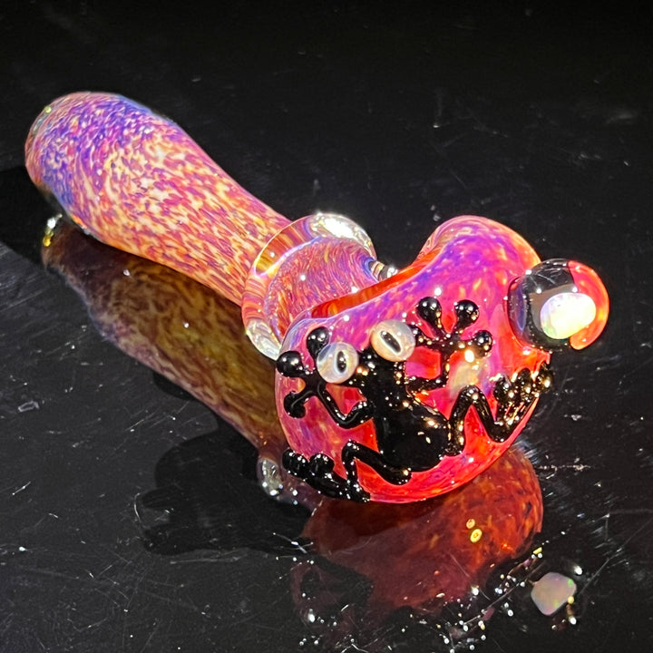 Fancy Opal Frog Spoon Glass Pipe Beezy Glass   