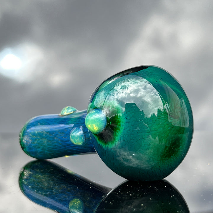 Thick Exp Green Pipe Glass Pipe Chuck Glass   