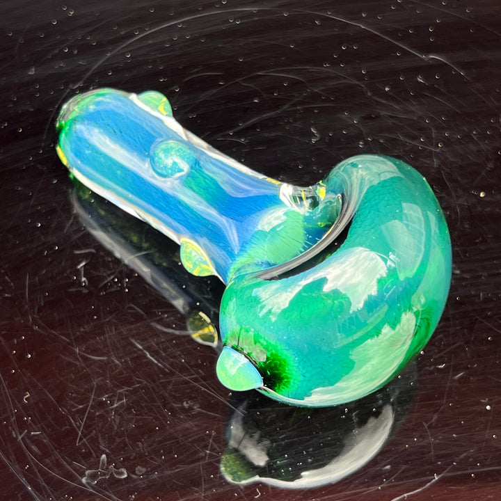 Thick Exp Green Pipe Glass Pipe Chuck Glass   