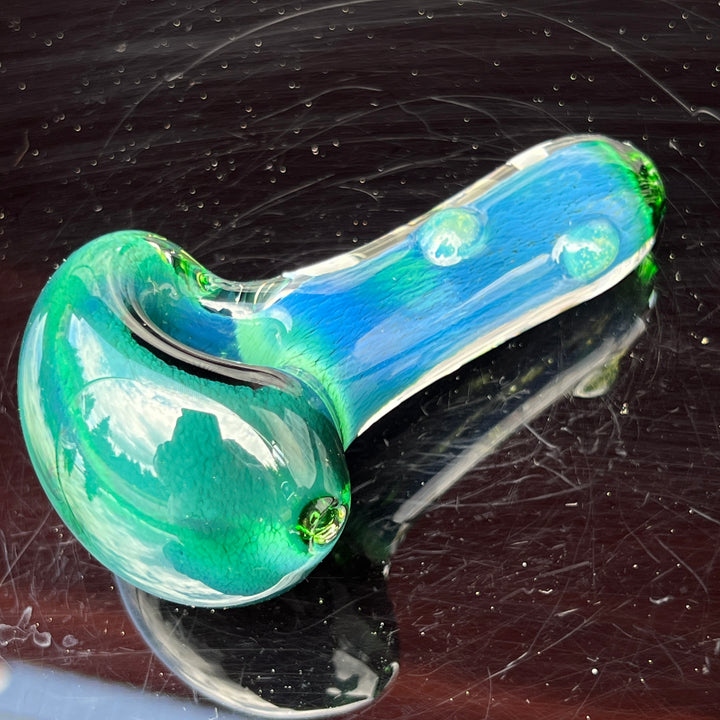 Thick Exp Green Pipe Glass Pipe Chuck Glass   