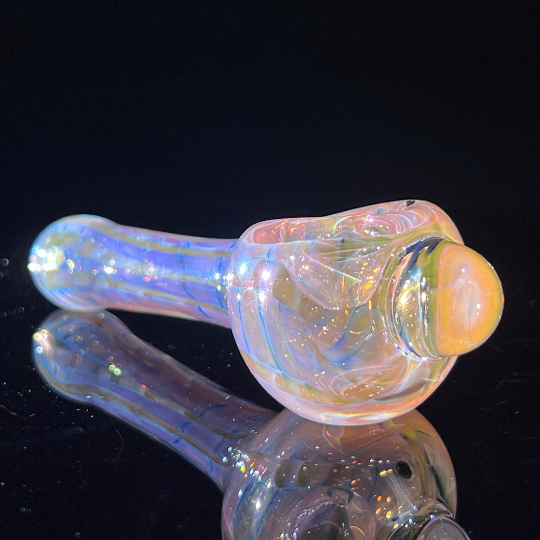 Coil I.O. Fumed Spoon Glass Pipe Schutz Glass   