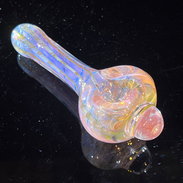 Coil I.O. Fumed Spoon Glass Pipe Schutz Glass   