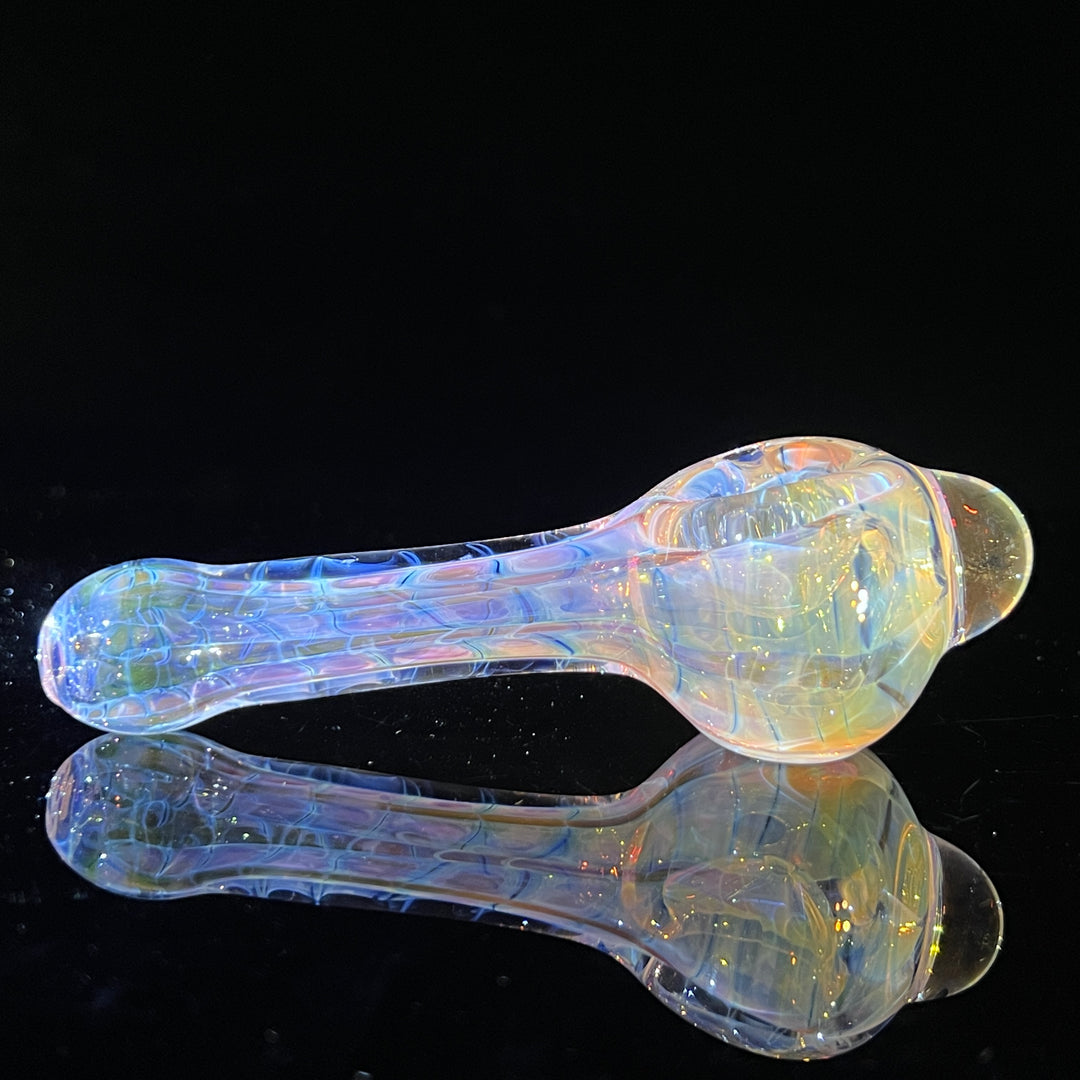 Coil I.O. Fumed Spoon Glass Pipe Schutz Glass   