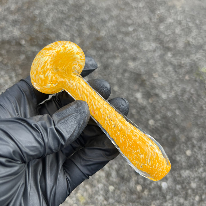 Orange Sherbert Pocket Pipe Glass Pipe Beezy Glass