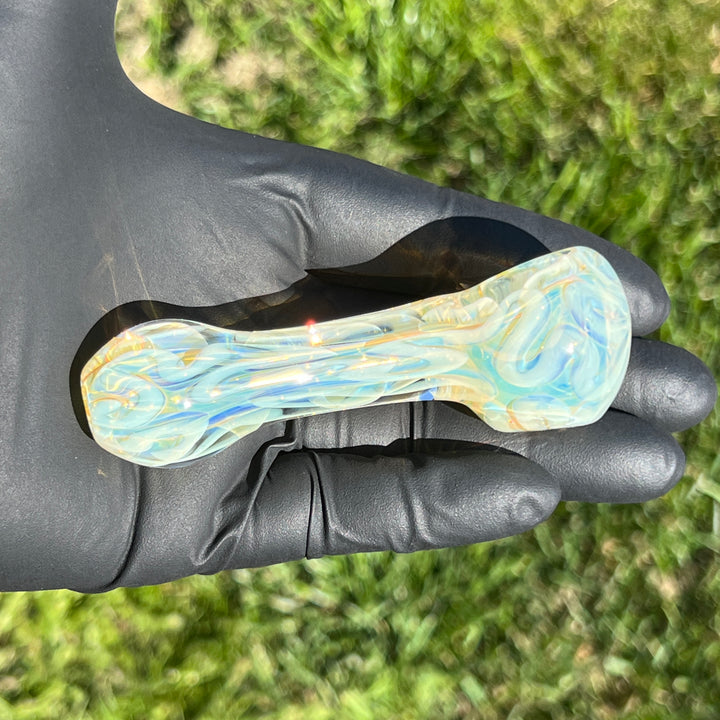 Ghost Flame Glass Pipe 10 Glass Pipe Tiny Mike   