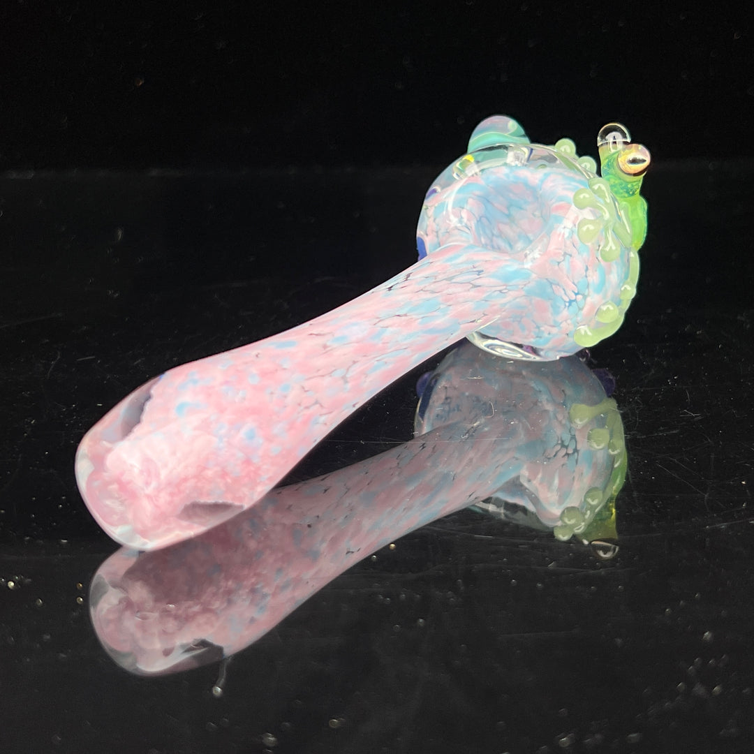 Fancy Frog Spoon Glass Pipe Beezy Glass   