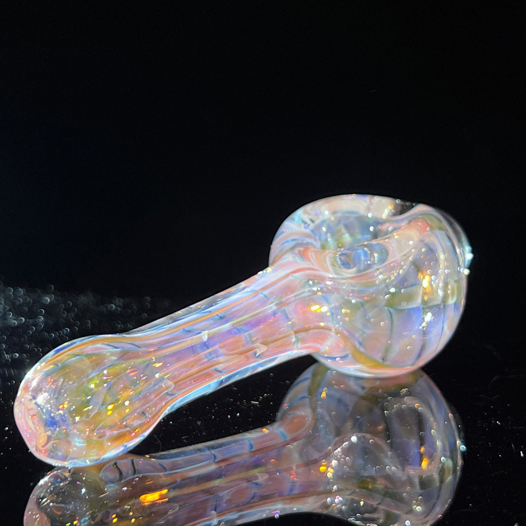 Coil I.O. Fumed Spoon Glass Pipe Schutz Glass   