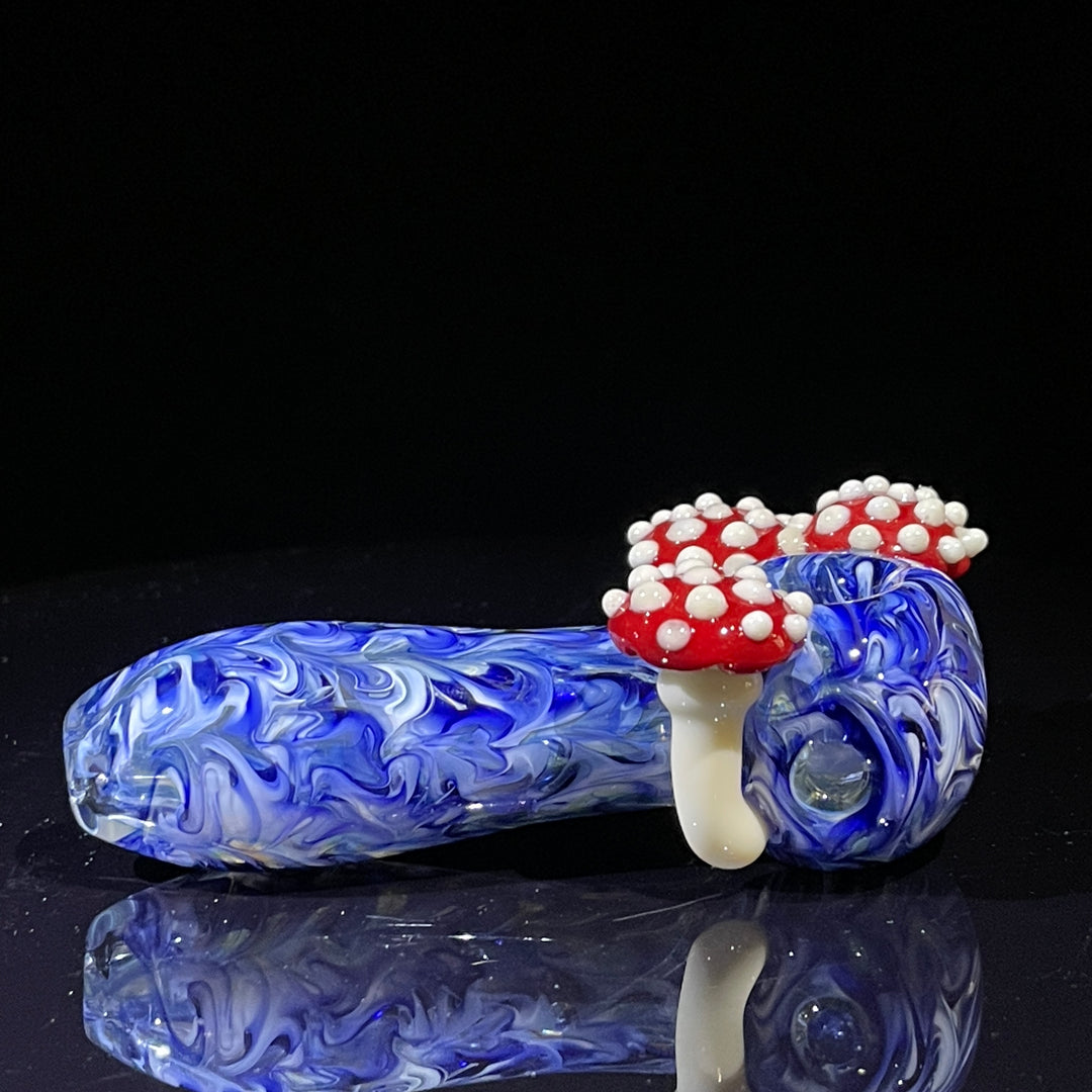 Mushroom Glass Pipe Glass Pipe GXG Studio   