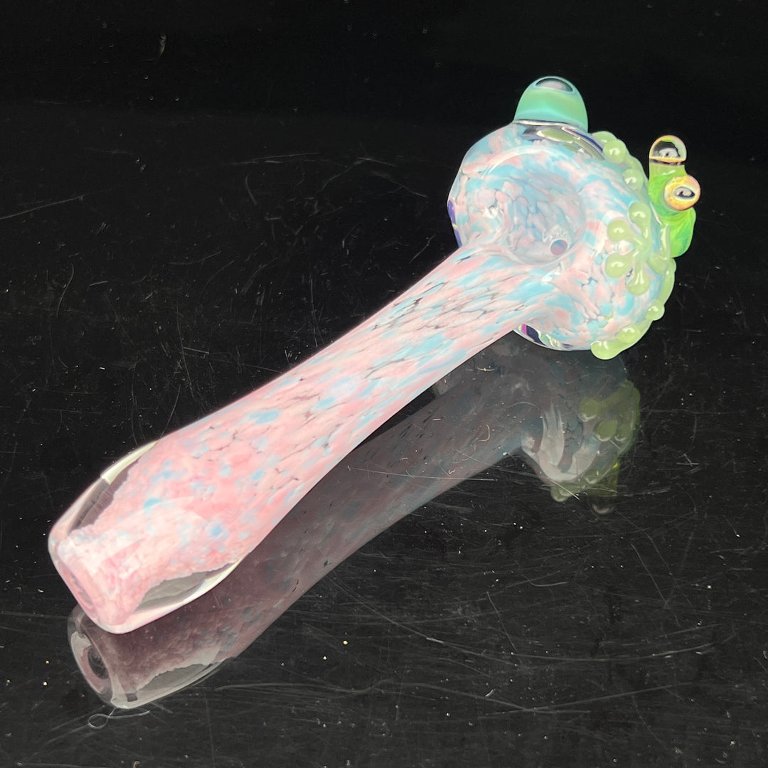 Fancy Frog Spoon Glass Pipe Beezy Glass   