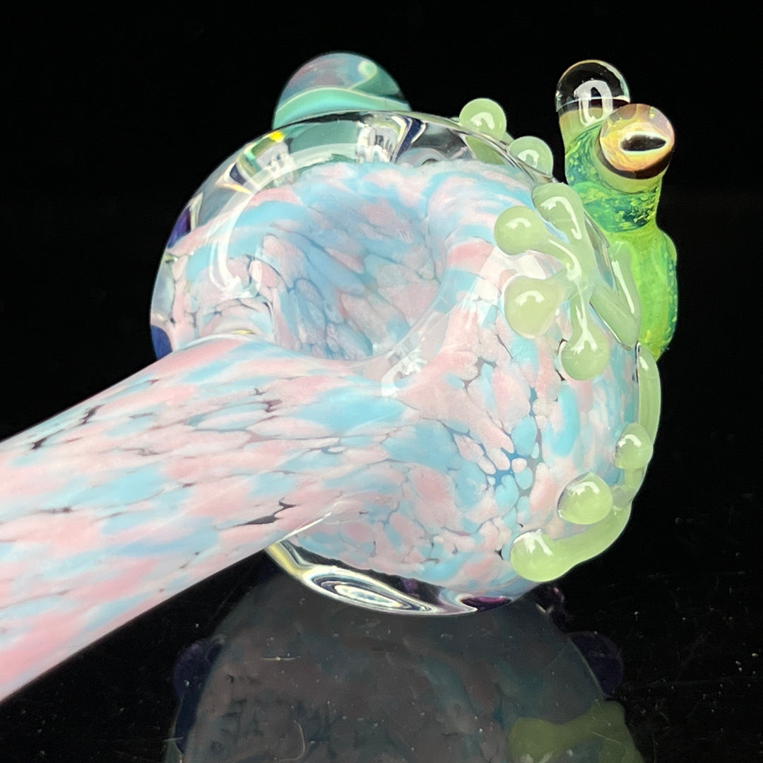 Fancy Frog Spoon Glass Pipe Beezy Glass   