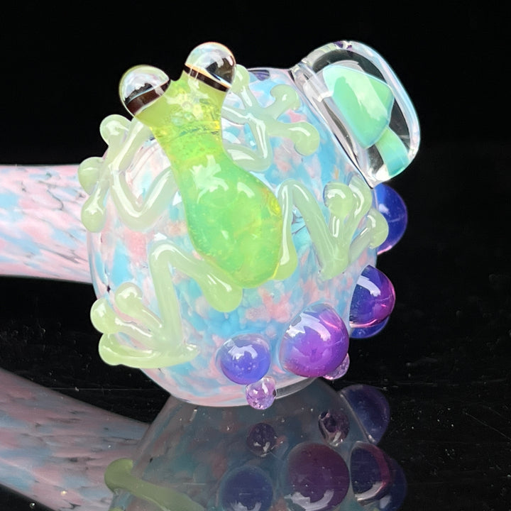 Fancy Frog Spoon Glass Pipe Beezy Glass   