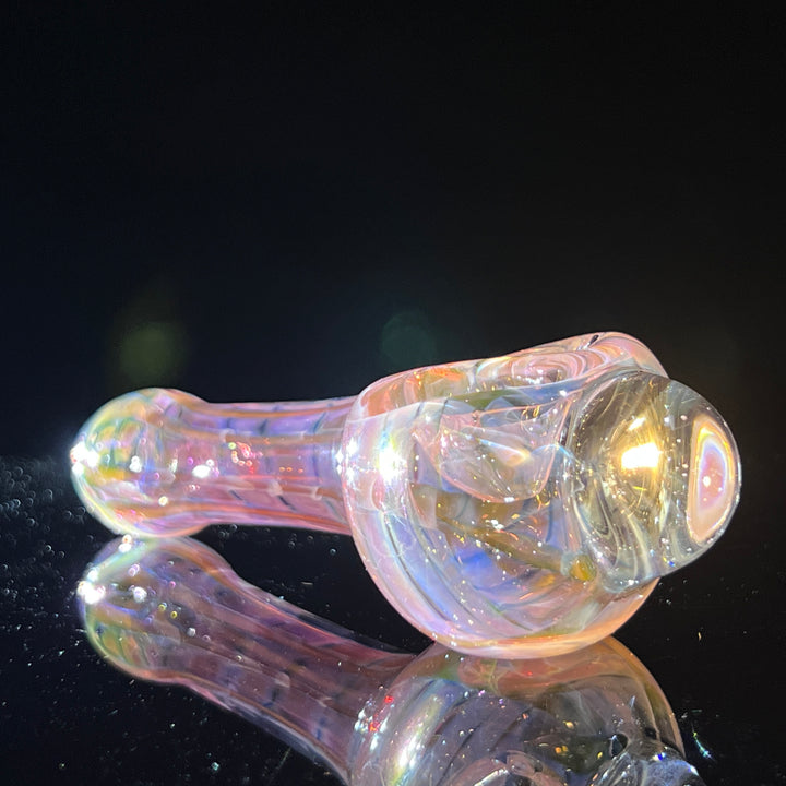 Coil I.O. Fumed Spoon Glass Pipe Schutz Glass   