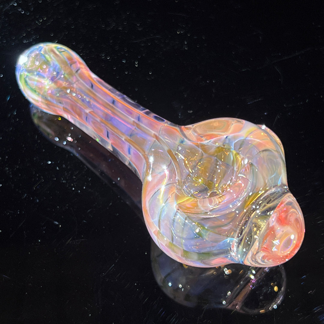 Coil I.O. Fumed Spoon Glass Pipe Schutz Glass   