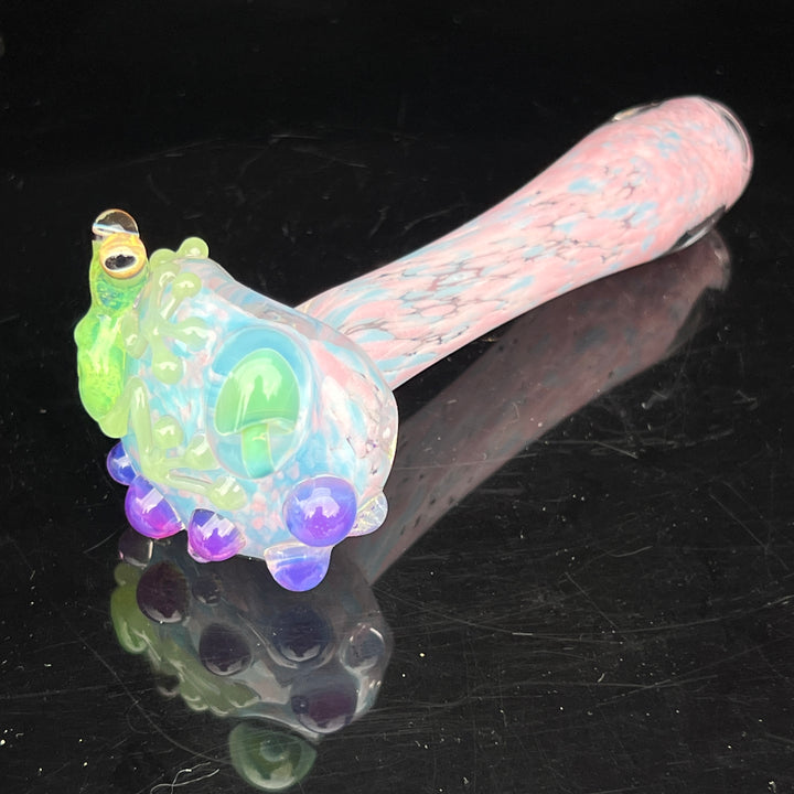 Fancy Frog Spoon Glass Pipe Beezy Glass   