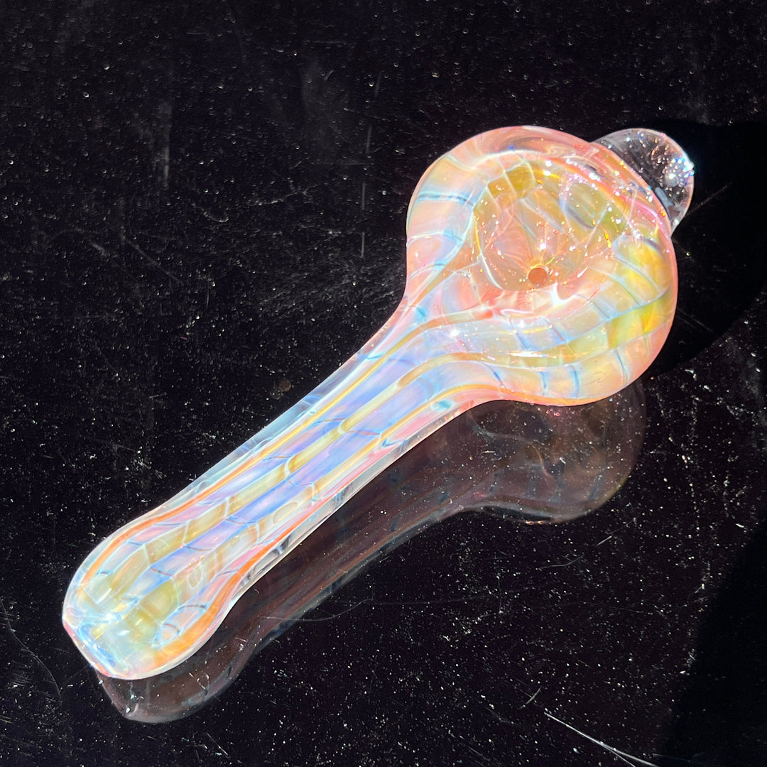 Coil I.O. Fumed Spoon Glass Pipe Schutz Glass   