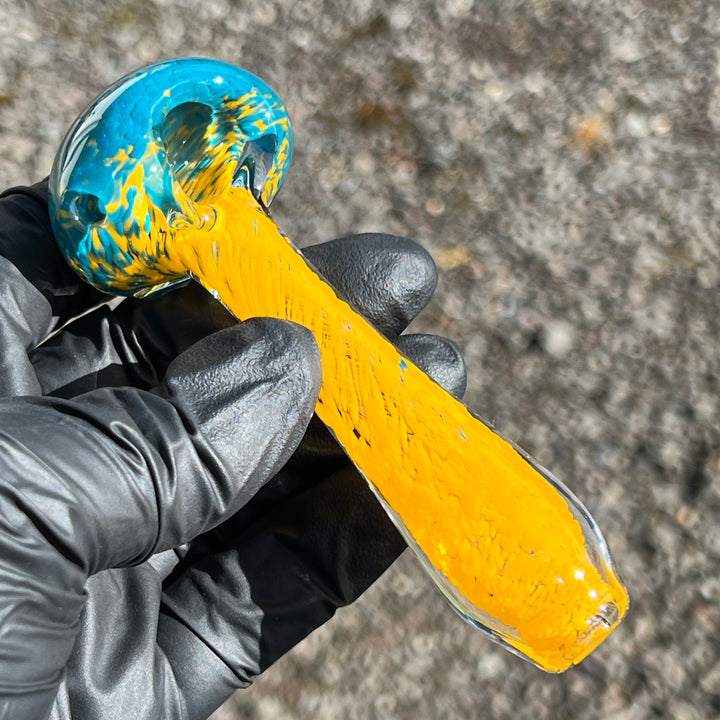 Atomic Tangerine Pocket Pipe Glass Pipe Beezy Glass