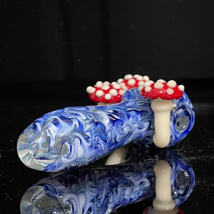 Mushroom Glass Pipe Glass Pipe GXG Studio   