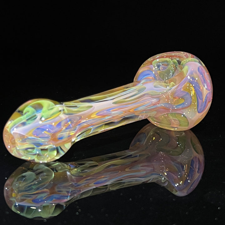 Large Ghost Flame Glass Pipe 2 Glass Pipe Tiny Mike   