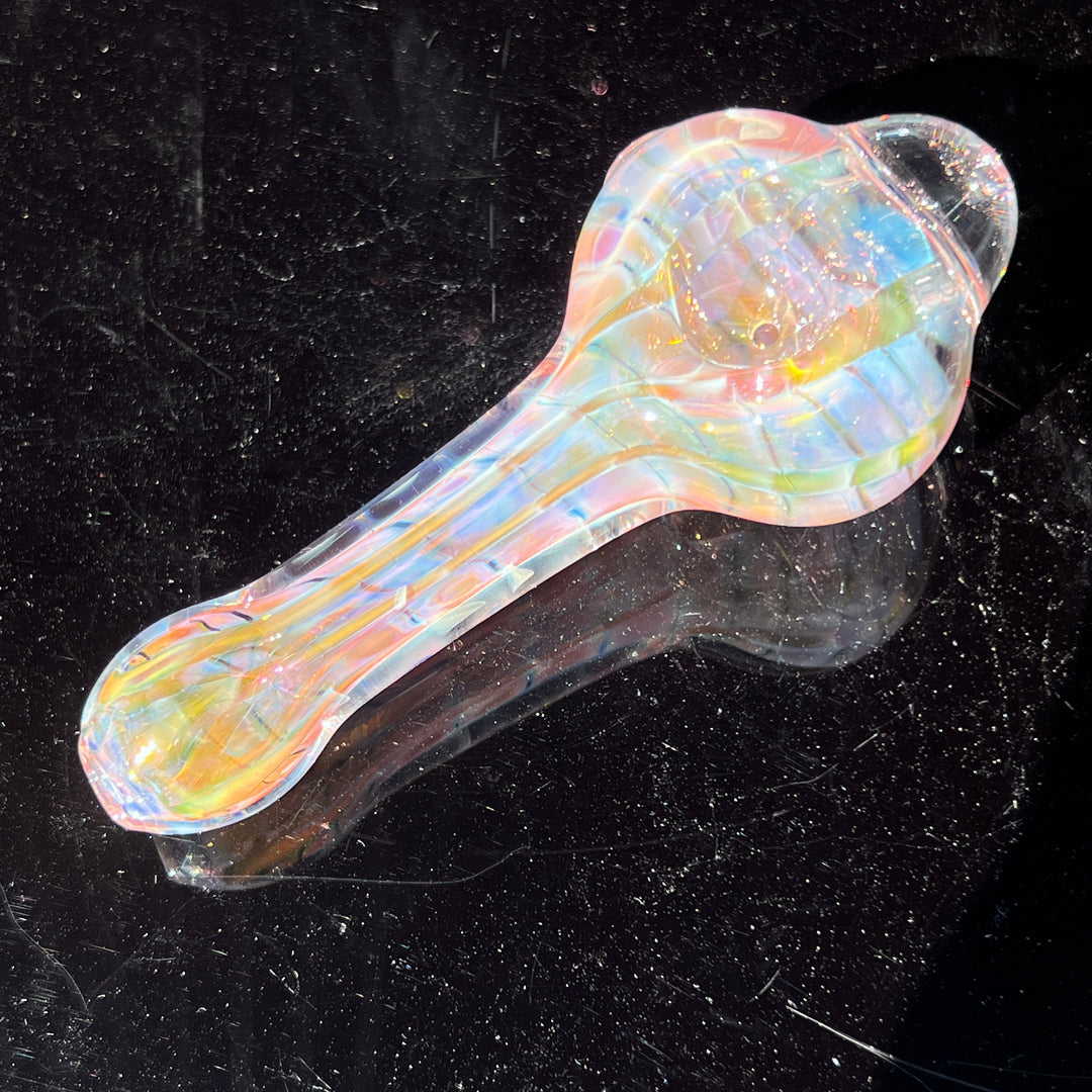 Coil I.O. Fumed Spoon Glass Pipe Schutz Glass   